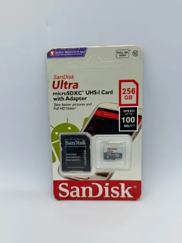 Cartão de Memória SanDisk Ultra 256GB microSDXC Classe 10 UHS-I