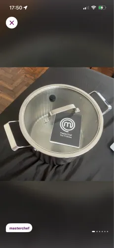 Panela caçarola masterchef original 24cm 7,7l
