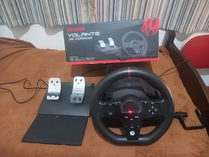 Volante De Corrida Pedal Racing Jogos Para PS4/PS3/PC/Xbox One/Xbox Series X/S/Switch
