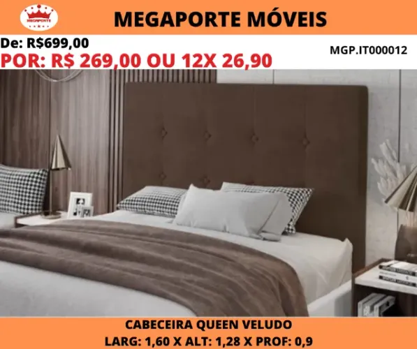 CABECEIRA DE CAMA QUEEN