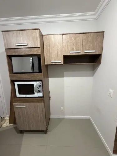 Cozinha Modulada Amadeirada Completa + Cooktop!