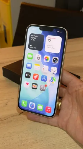 iPhone 14 Plus 128GB Branco - Loja física! Com 3 meses de garantia! Até 12x no cartão! 128