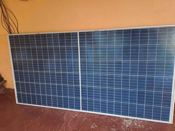 Inversor + controlador + placas solar