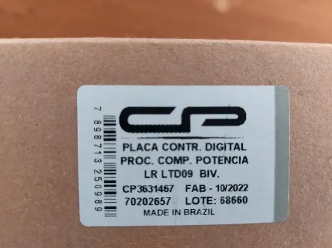 Placa eletrônica / lavadora de roupa.