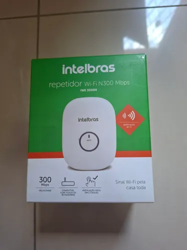 Repetidor wi-fi 300Mbps Intelbras 