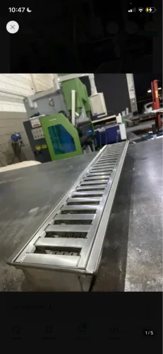 RALO LINEAR EM AÇO INOX 304 MED1000x170x70mm