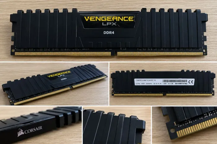 Memória RAM Corsair Vengeance LPX 8GB DDR4 2400MHz