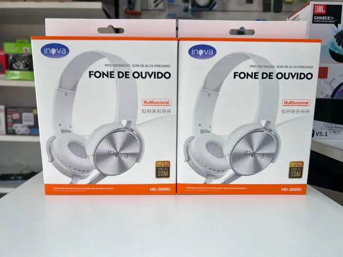 Fone de Ouvido com Fio Inova 