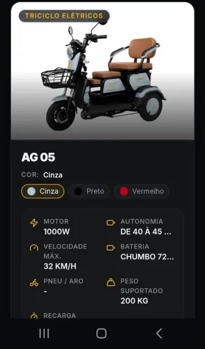 Tricicloeletrico AG 05