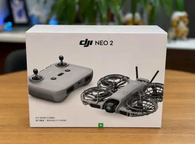 DJI Neo 2 combo - LACRADO - ANATEL - com controle + Brinde