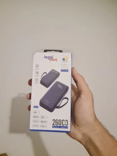 carregador portátil 26000mAh 