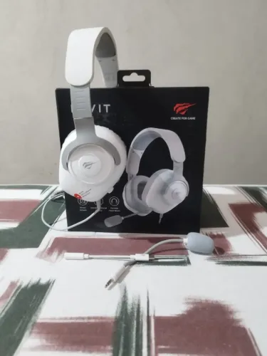 Headset Gamer Havit Original Branco Novo na Caixa