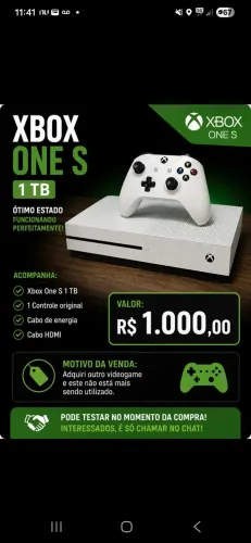 Xbox one s 1tb