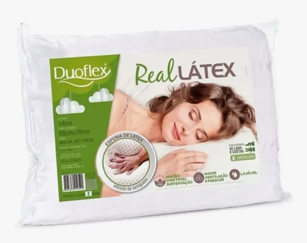 Travesseiro Latex Duoflex
