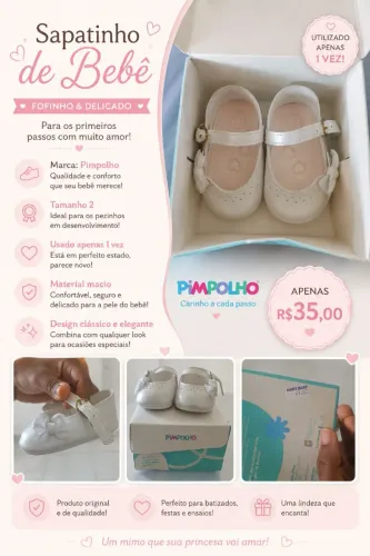 Sandália infantil TAM2