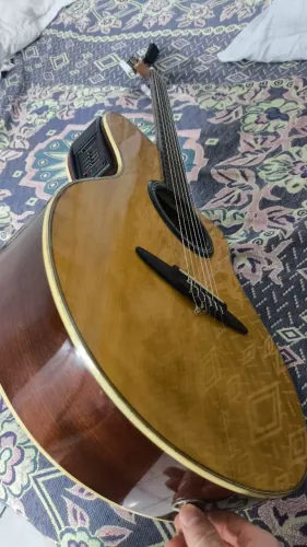 Violão moulder Náilon, elétrico profissional 