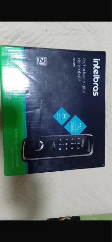 Fechadura eletrônica intelbras FD3000 - Embutir 