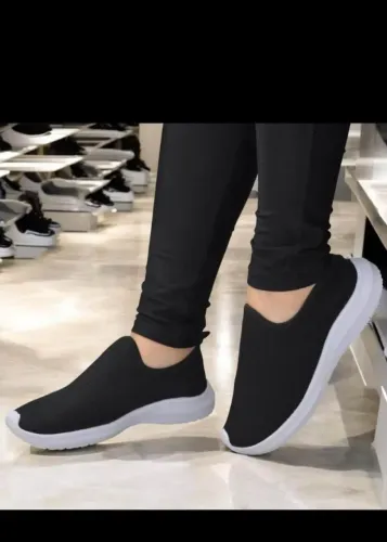 Tenis meia conforto feminino. Somente grade de 12 pares.