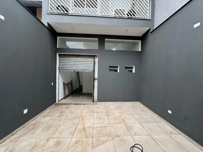 Salão Comercial para locação no Jardim Santo Alberto, Santo André