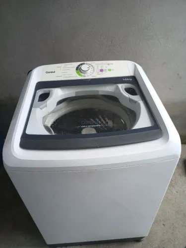máquina 16 kg consul muito conservada e silenciosa funcionando perfeitamente ? ? ?