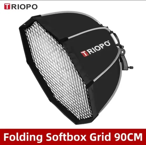 Softbox Triopo 90cm com grid - Novo