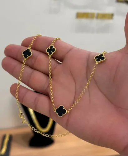 Cordão banhado a ouro 18k