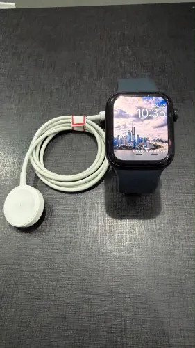 APPLE WATCH SE 2°G 44 MM GPS + CELULAR PRETO SEMINOVO