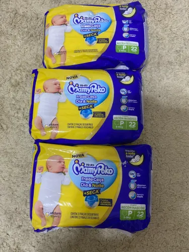 Fraldas mamypoko tamanho P - pacote fechado