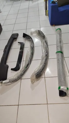 Kit Corsa Hatch tuning - spoller - aerofólio - entrada de ar decorativo.