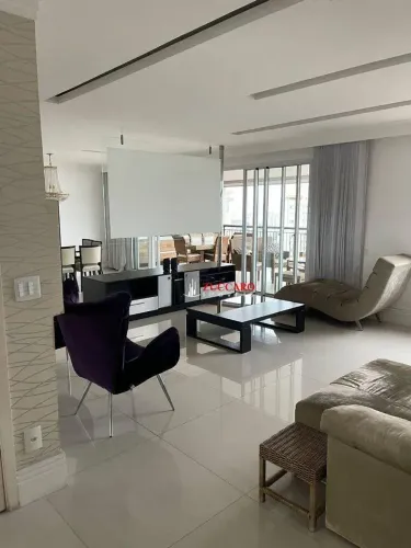 Apartamento Alto padrão para locação no Splendor Tatuapé 3 suítes, varanda gourmet e muit