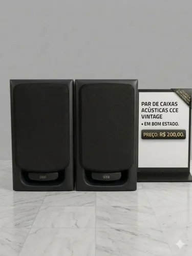 2 Caixas de Som CCE 