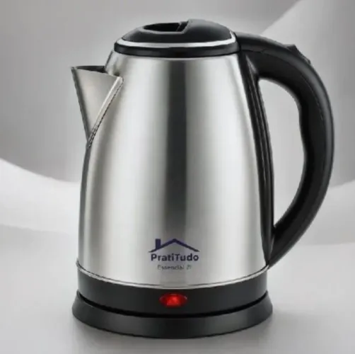 Chaleira Elétrica Inox 1,8l 1000w Desligamento automático