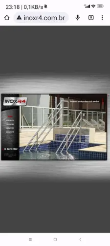 Fabricação de corrimão e guarda corpo em aço inox