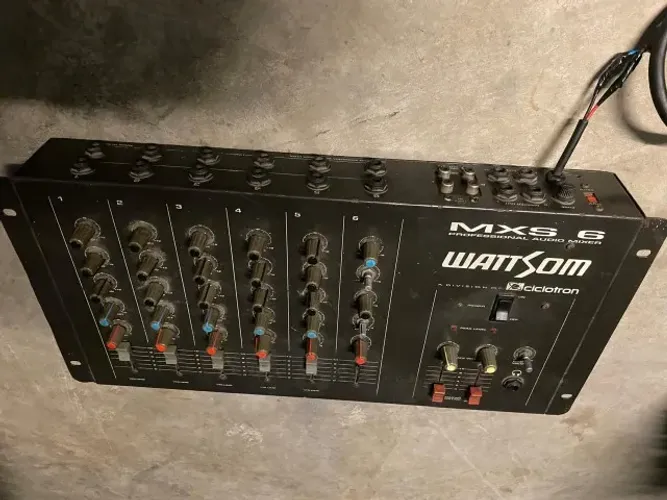 Audio Wattsom MXS 6 - Mixer