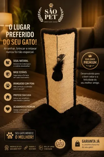 Arranhador São Pet Para Gatos