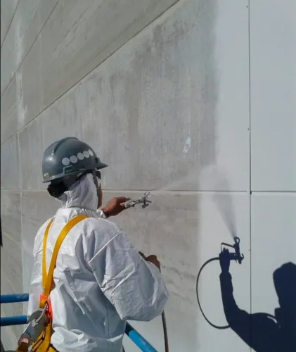 Pintura MECANIZADA com AIRLESS