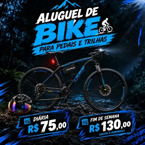 ALUGUEL DE BIKE PARA PEDAIS E TRILHAS EM SANTARÉM