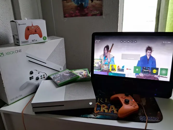 Xbox one s com monitor 