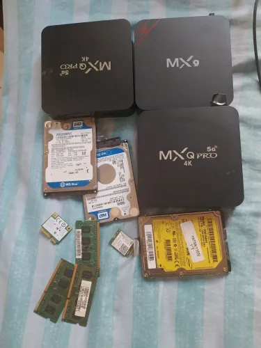 HDs de notebook e memoria
