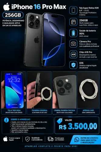 iPhone 16 pro max 256Gb