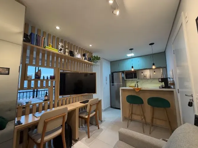 Studio Premium no Cidade Jardim - 100% mobiliado e pronto para morar