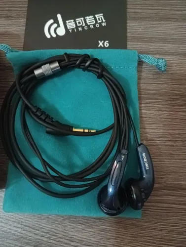 Fone Yincrow X6 Hi-Fi Graves potentes