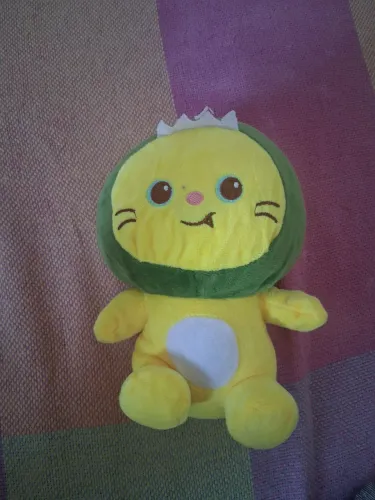 Pelucia Gato Amarelo 