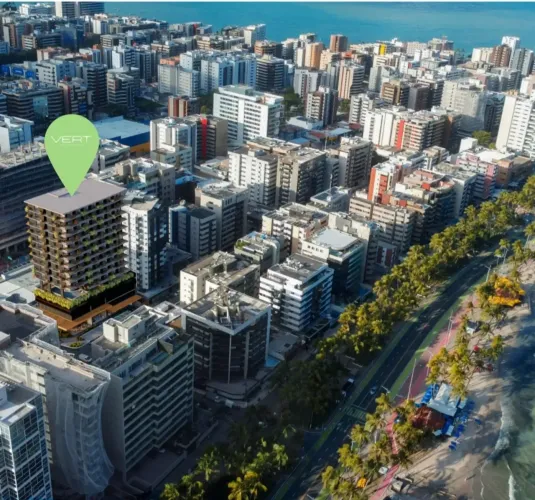 Vert Home Corporate | Studios 1 Quarto | Airbnb Liberado | Alta Procura na Ponta Verde Mac