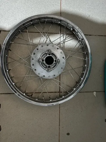 Roda completa traseira fan 125 2014