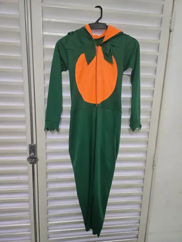 Fantasia infantil de dinossauro estilo Kigurumi,