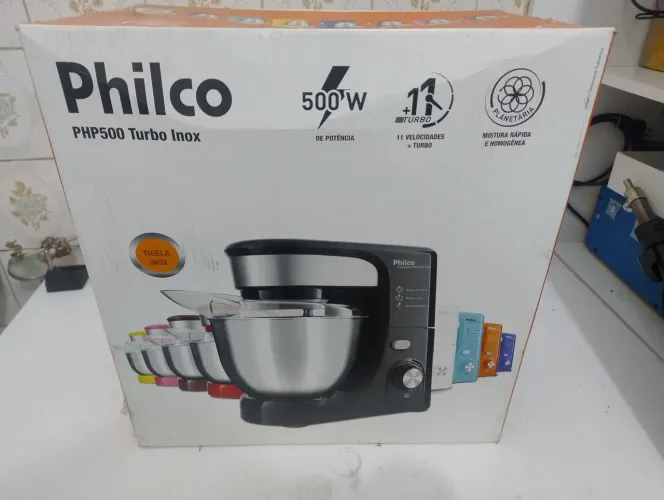 Batedeira Planetária PHP500 Inox 220v