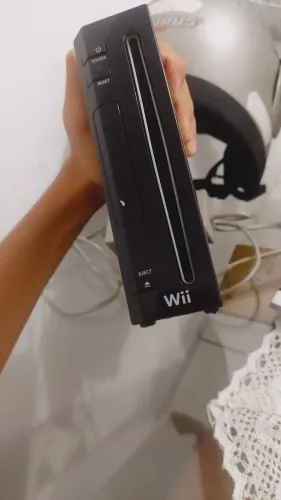vendo Nintendo Wii versão Black piano completo 