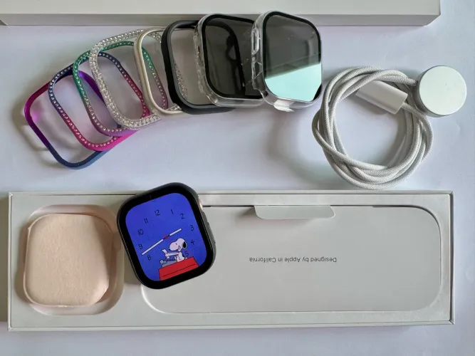 Apple Watch iwatch 11 46mm ** garantia 07/27 + acessórios