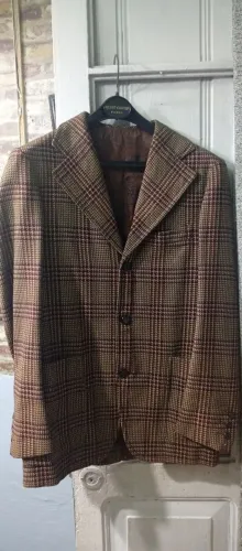 Blazer Xadrez Marrom Tam M - Ótimo Estado 